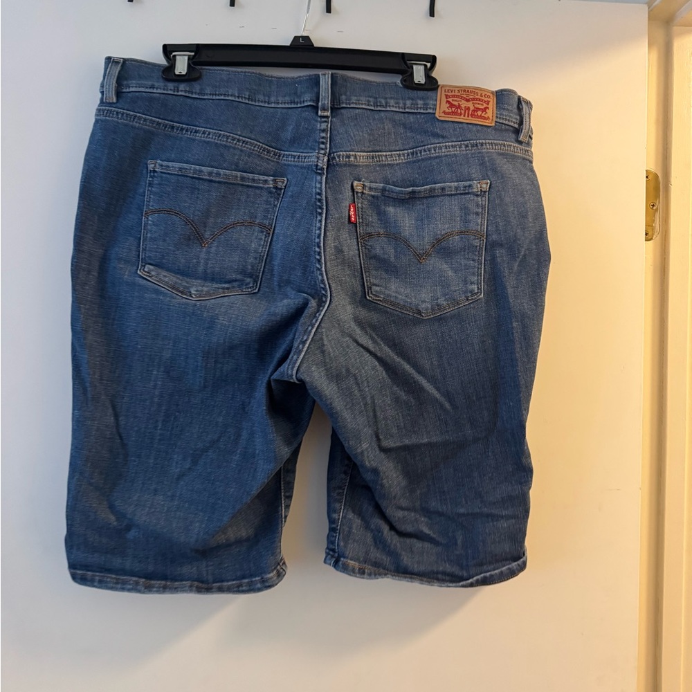 Levi's Blue Jean Shorts Classic Denim Style